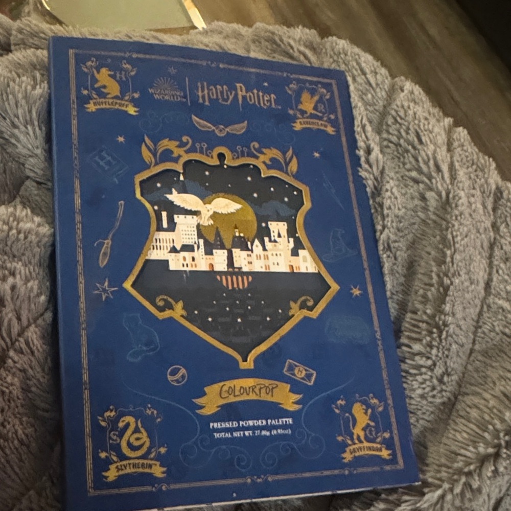 ColourPop Hogwarts Inspired Palette - Blue and Gold